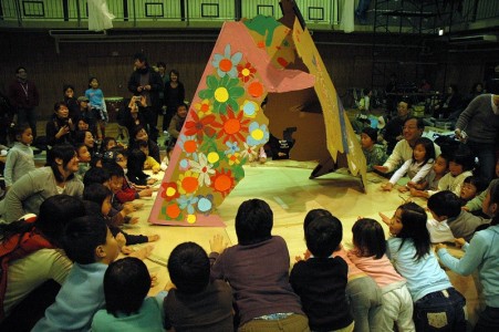 2008年5月5日相撲大会の様子（Photo by: 越後谷出）